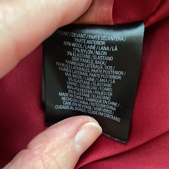 Classy Elie Tahari red wood dress - Picture 10 of 10